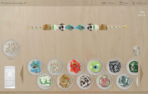 Jewelry configurator